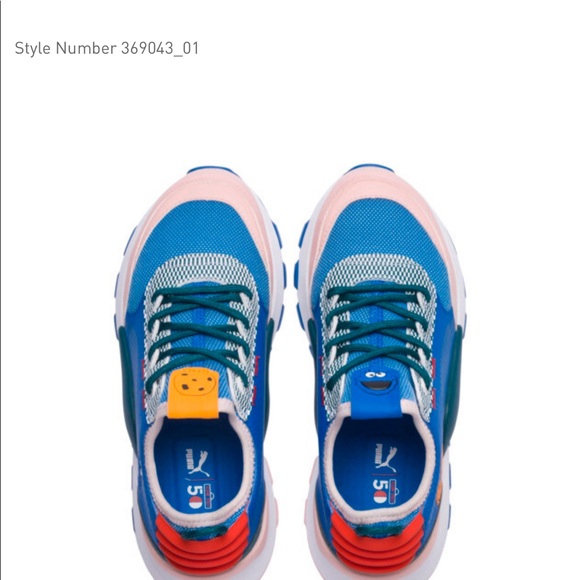 Sesame Street 50 RS-0 Sneaker (Cookie Monster) - Picture 3 of 5